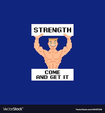 young strong smiling guy