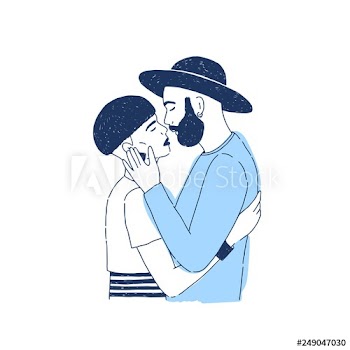 Young stylish hipster boy and girl kissing
