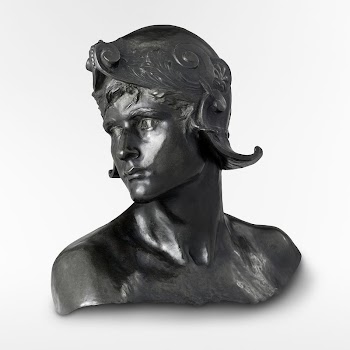 Young warrior head (1894) bronze | Free Photo - rawpixel