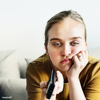 Young woman getting bored at home during coronavirus quarantine | Free  photo - 2307083