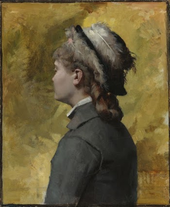 Young woman in grey, 1878, | Free Photo - rawpixel