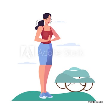 Young woman meditating in the park