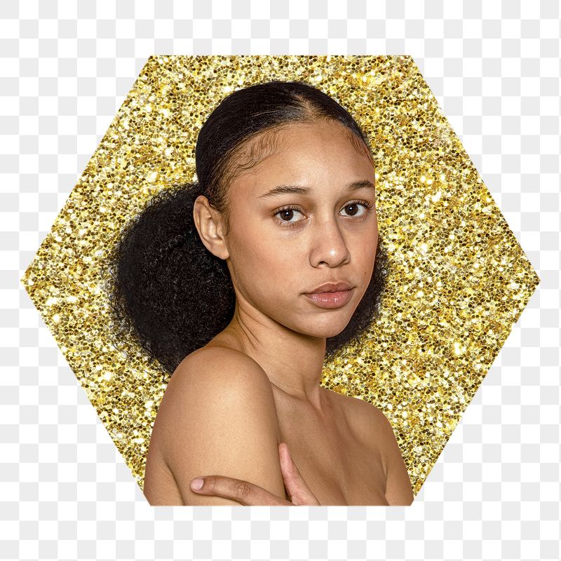 Young woman png badge sticker, | Free PNG - rawpixel