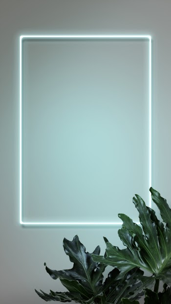 Your design here neon sign Free Psd