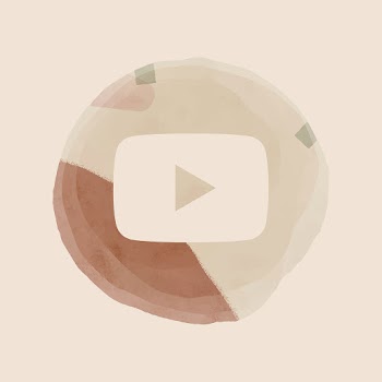 YouTube app icon vector with a watercolor… | Free stock illustration | High Resolution graphic