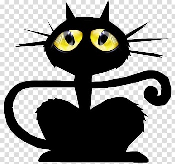 YouTube Cat Desktop , spooky transparent background PNG clipart
