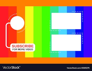 youtube end screen template