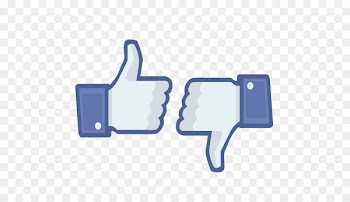 YouTube Facebook Like button Quora - Thumbs up 