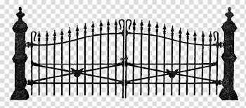 YouTube Halloween Wrought iron , Fence transparent background PNG clipart