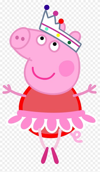 Youtube Iron On Ballet Dancer T Shirt - Peppa Pig Ballet Png