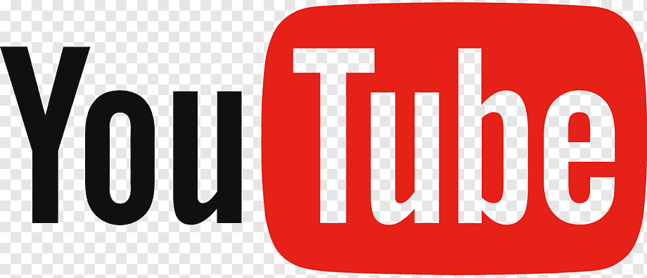 YouTube Logo Streaming media, youtube logo, television, text, trademark png