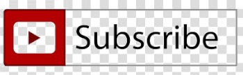 YouTube Subscribe Button Free PNG Image