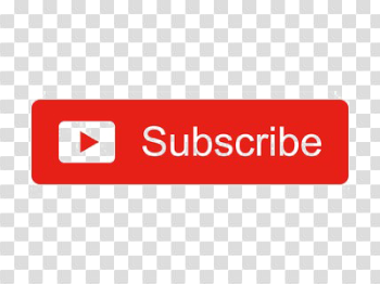YouTube Subscribe Button PNG Photo