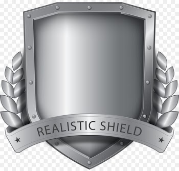 YouTube - Vector hand painted silver shield 