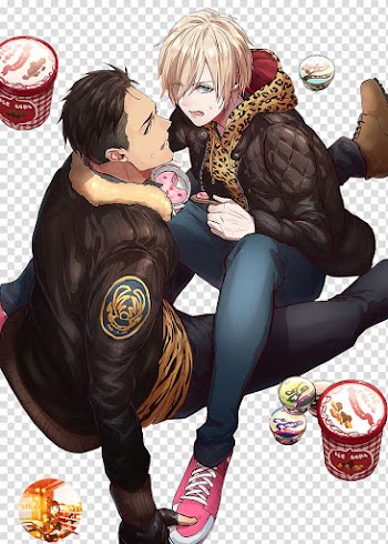 Yuri on Ice Yaoi Anime Art, Anime transparent background PNG clipart