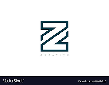 z creative minimal letter logo