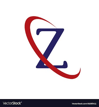 z letter logo template