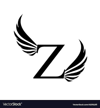 z letter logo template