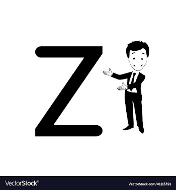 z letter logo template