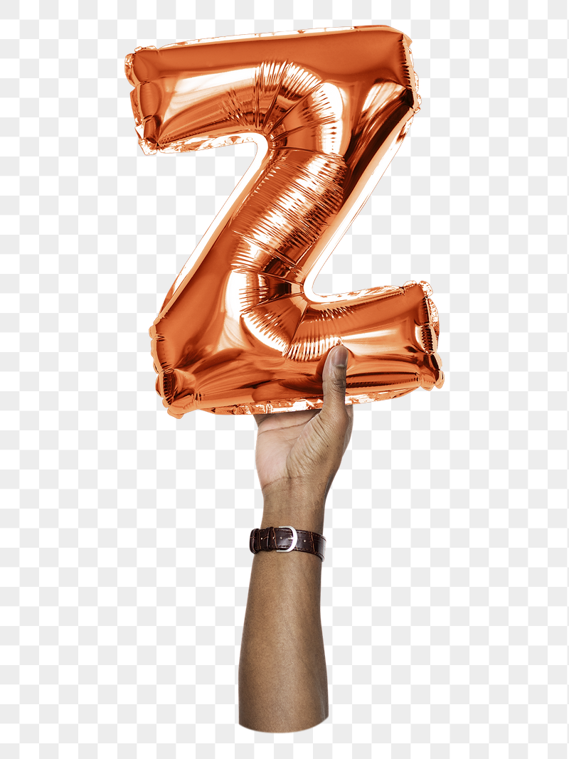 Z png English alphabet, balloon | Free PNG - rawpixel