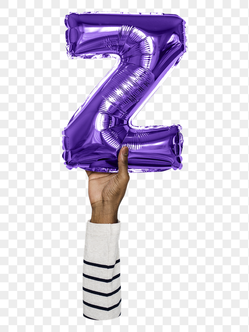 Z png English alphabet, balloon | Free PNG - rawpixel