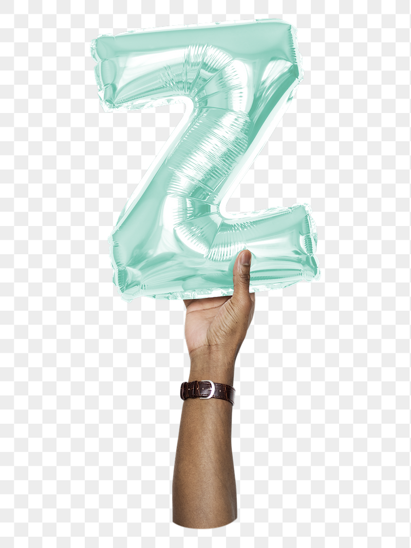 Z png English alphabet, balloon | Free PNG - rawpixel