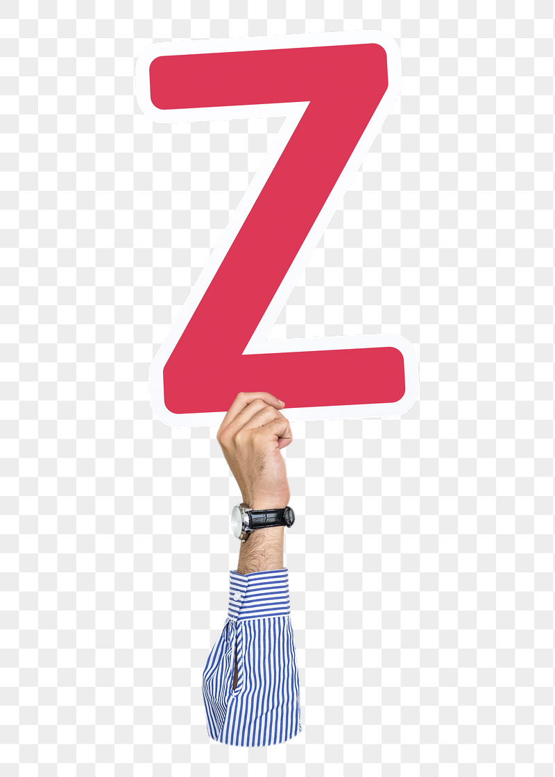 Z png English alphabet, hand | Free PNG - rawpixel