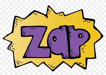 Zap Word Bubble - Melonheadz Superheroes Png