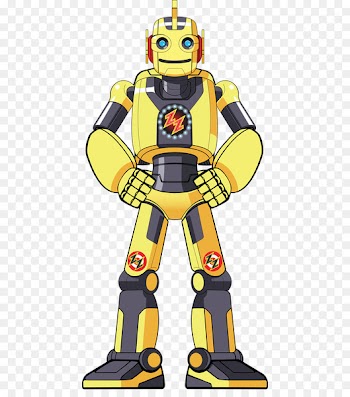 Zap Zone Lansing Detroit Robot Illustration - laser quest arcade 