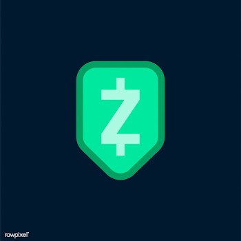 Zcash cryptocurrency electronic cash symbol v.. | Free stock vector - 474817
