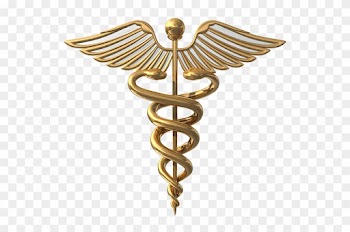 Zcs Medical Heart Beautiful 3d Golden Image With Checkered - Medical Symbol Transparent Background