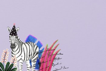 Zebra background, purple design, animal | Free Photo Illustration - rawpixel