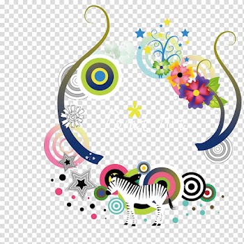 , Zebra flowers transparent background PNG clipart