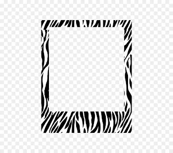 Zebra Pattern Picture Frames Animal print Font - zebra 