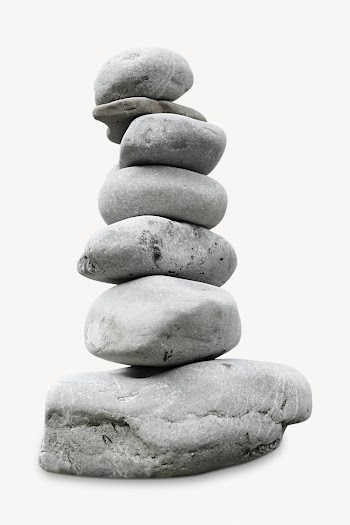 Zen stacked stones isolated design | Free Photo - rawpixel
