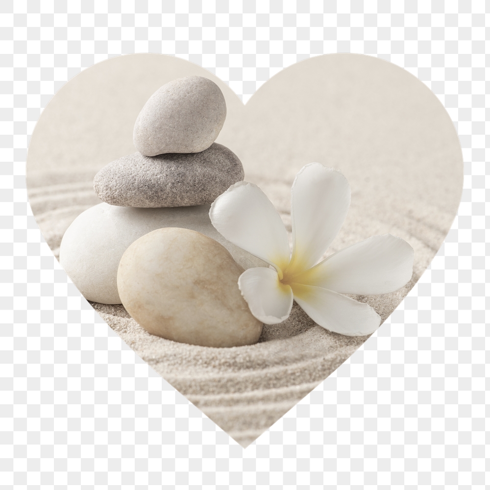 Zen stones png badge sticker, | Free PNG - rawpixel