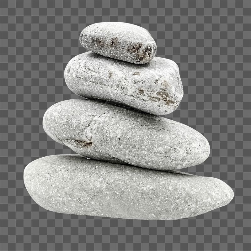 Zen stones png sticker, transparent | Free PNG - rawpixel