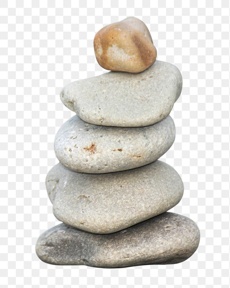 Zen stones png sticker, transparent | Free PNG - rawpixel