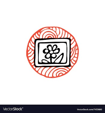 Zentangle icon pictures vector image