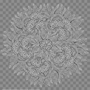 Zentangle PNG Image
