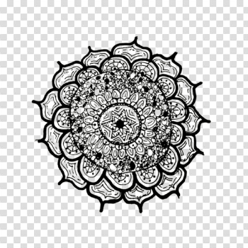 Zentangle PNG Photo