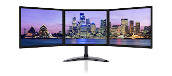 Zenview Triple-Screen Monitor LCD Arrays, 19-43″ IPS | Digital Tigers