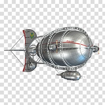 Zeppelin Airship Balloon, balloon transparent background PNG clipart