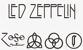 Zeppelin Drawing Logo - Led Zeppelin Iv Logo - Free Transparent ...