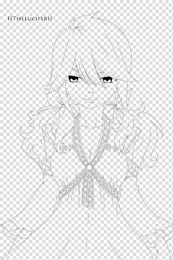 Zera  Line art transparent background PNG clipart
