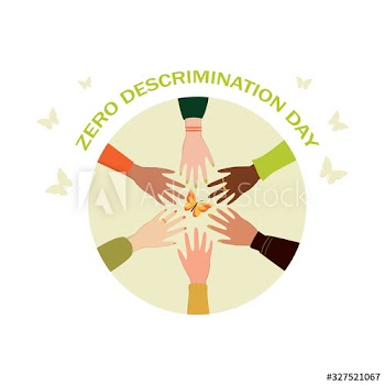 Zero discrimination day web or ad banner