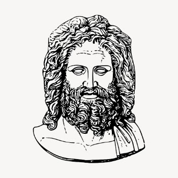 Zeus clipart, Greek god vintage | Free Vector Illustration - rawpixel