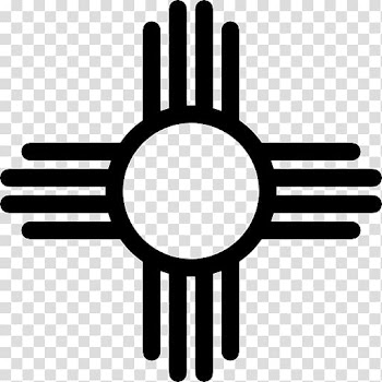 Zia Pueblo Zia people Flag of New Mexico Symbol, symbol transparent background PNG clipart