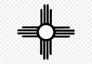 Zia Symbol Clipart - Native American Sun Symbol Meaning