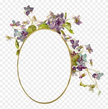 Zibi Vintage Scrap - Flower Borders And Frames